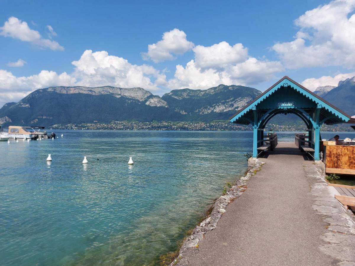 A 200 Metres Du Lac D'Annecy, Spacieux Appartement 3 Chambres Avec Terrasse Et Jardin Sévrier Exterior foto