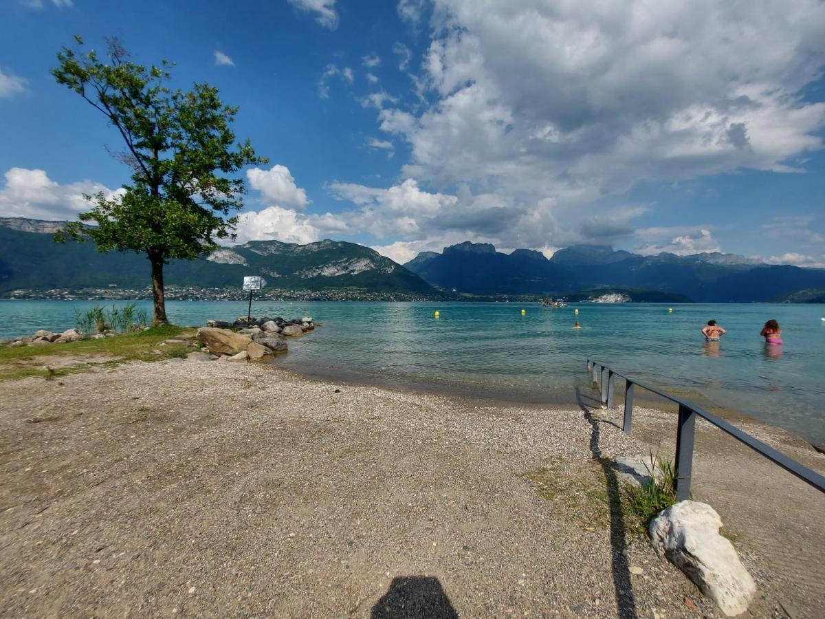 A 200 Metres Du Lac D'Annecy, Spacieux Appartement 3 Chambres Avec Terrasse Et Jardin Sévrier Exterior foto